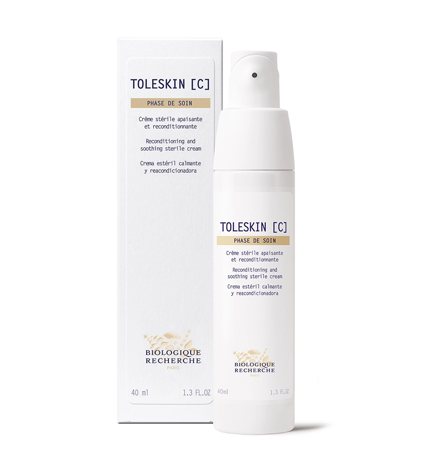 Toleskin [C], 抗皱、平滑肌肤的生物纤维面膜