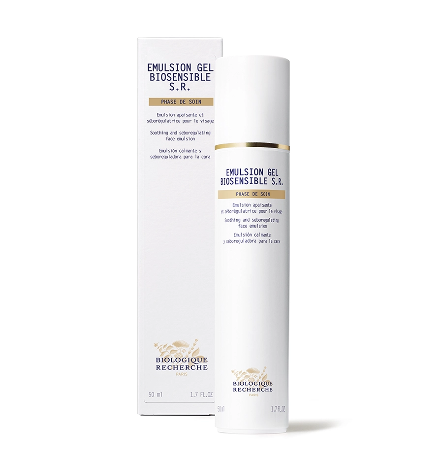 Emulsion Gel Biosensible S.R., Soothing and sebo-regulating gel for the face