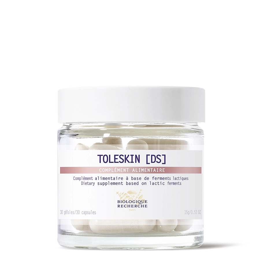 Toleskin [DS], 以乳酸发酵为基质的膳食补充剂
